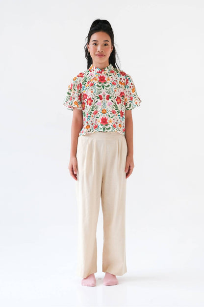 Mexican Rose Tweens Olivia Top