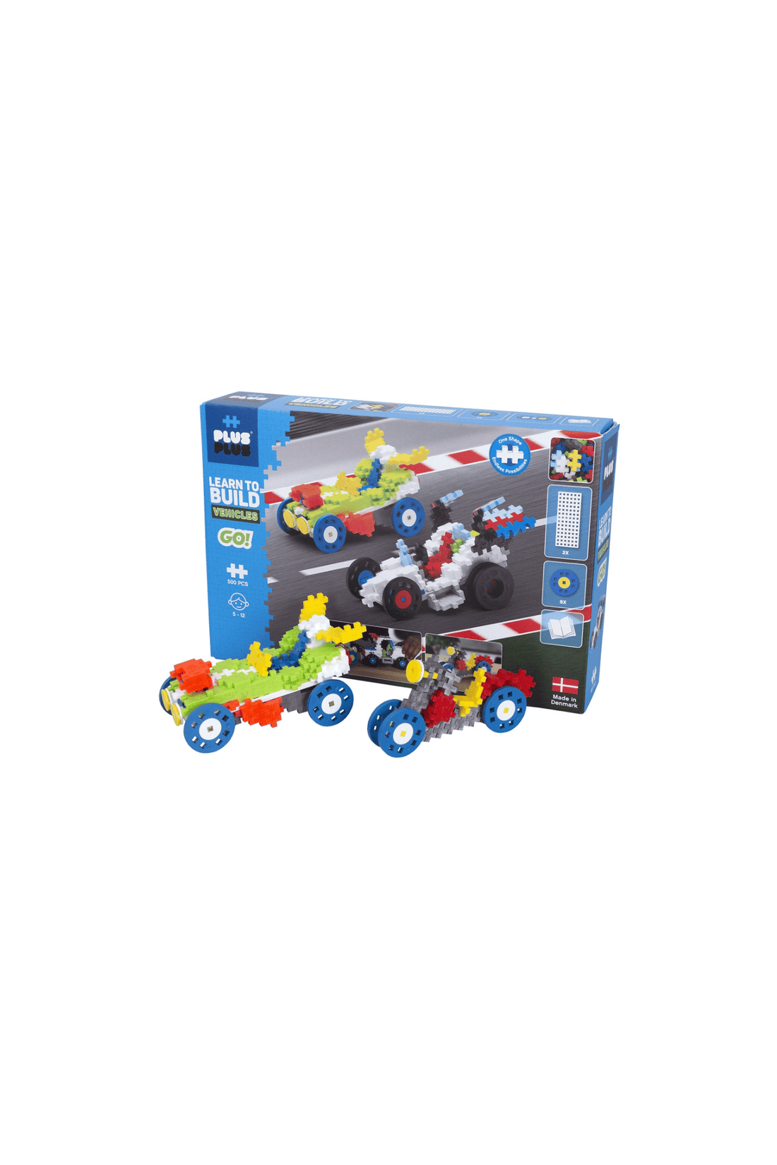 PLUS-PLUS Learn to Build Go! Vehicles
