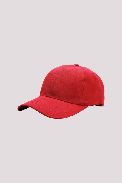 Personalisable Red Adjustable Cap Kids