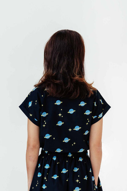 Supernova Ladies Drawstring Shirt