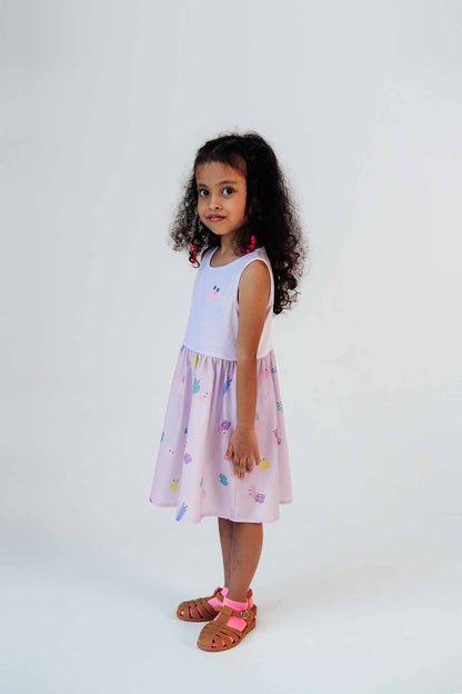 Tetris Splice Dress