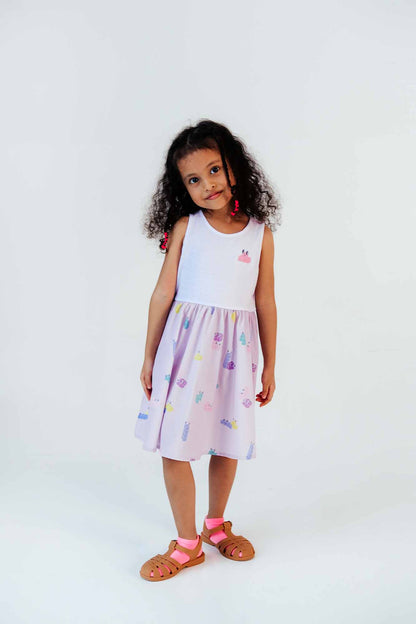 Tetris Splice Dress