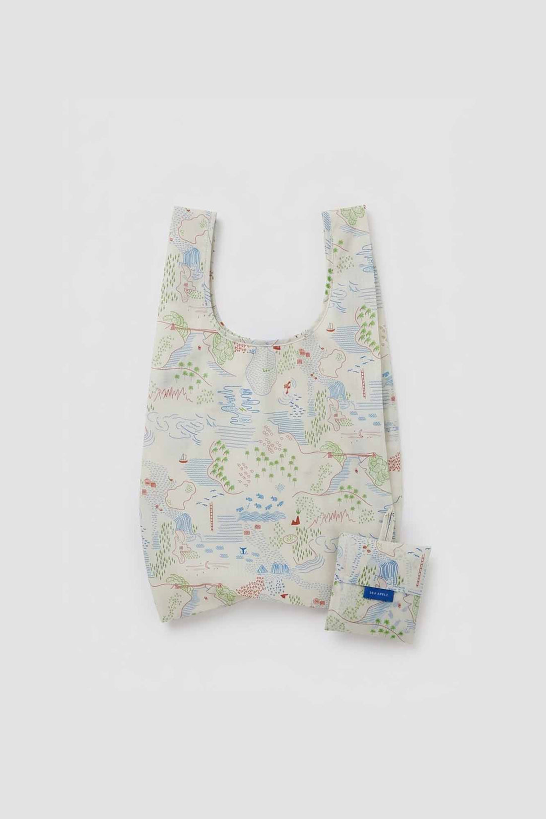 Personalisable Treasure Map Reusable Bag