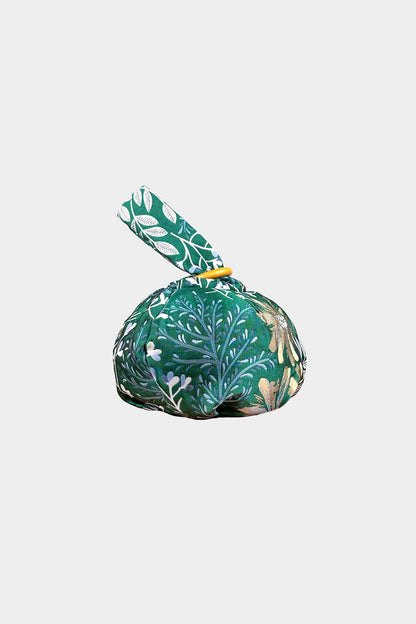 Seaside Garden Jacquard Lantern Bag
