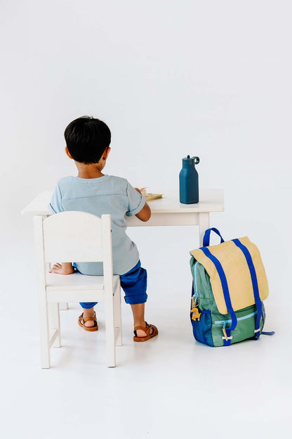 Personalisable 365 Backpack Blue Colour Block