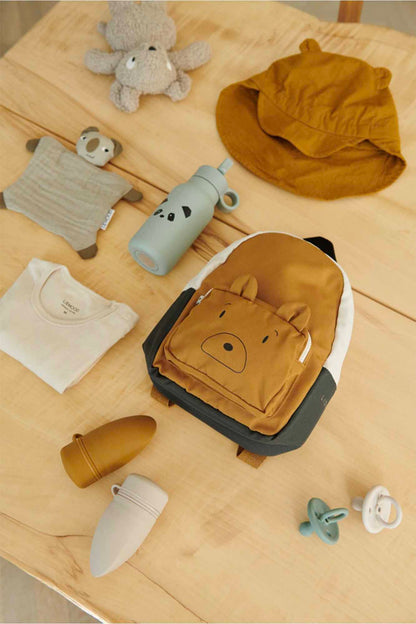 Liewood Golden Caramel Amelia Linen Sun Hat