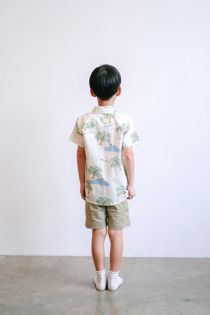 Cloud In Spring Collared Shirt