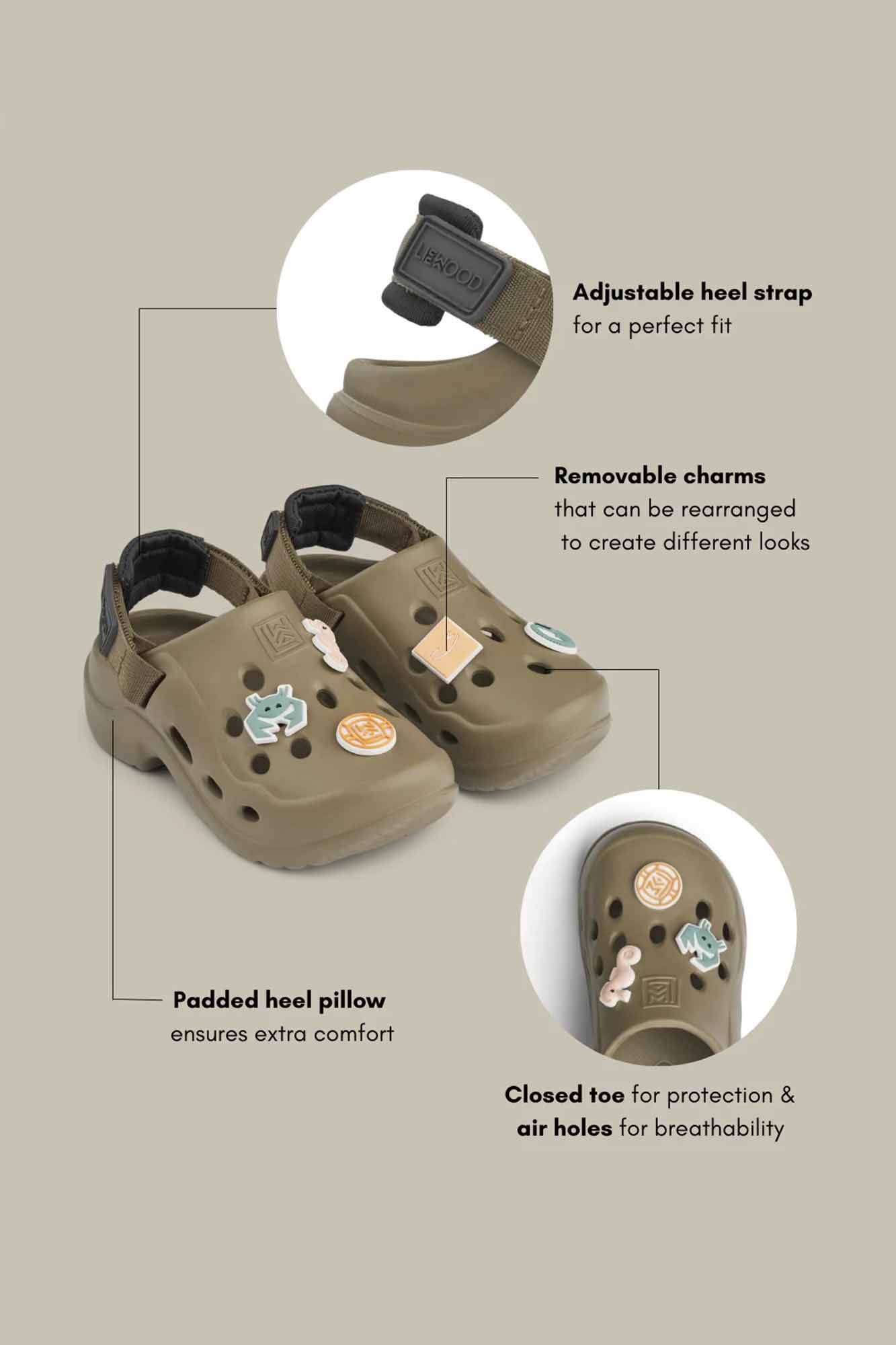 Liewood Whale Blue Mix Milas Sandals