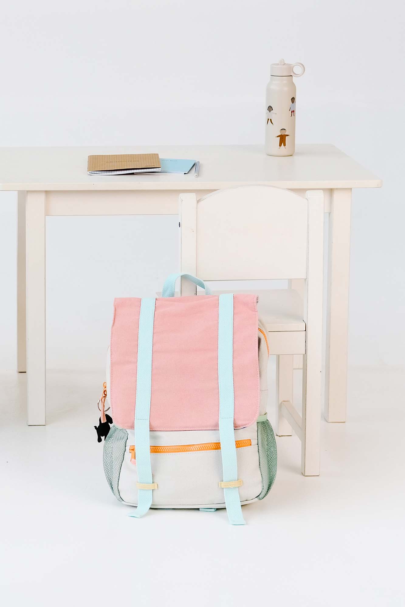 Personalisable 365 Backpack Pink Colour Block