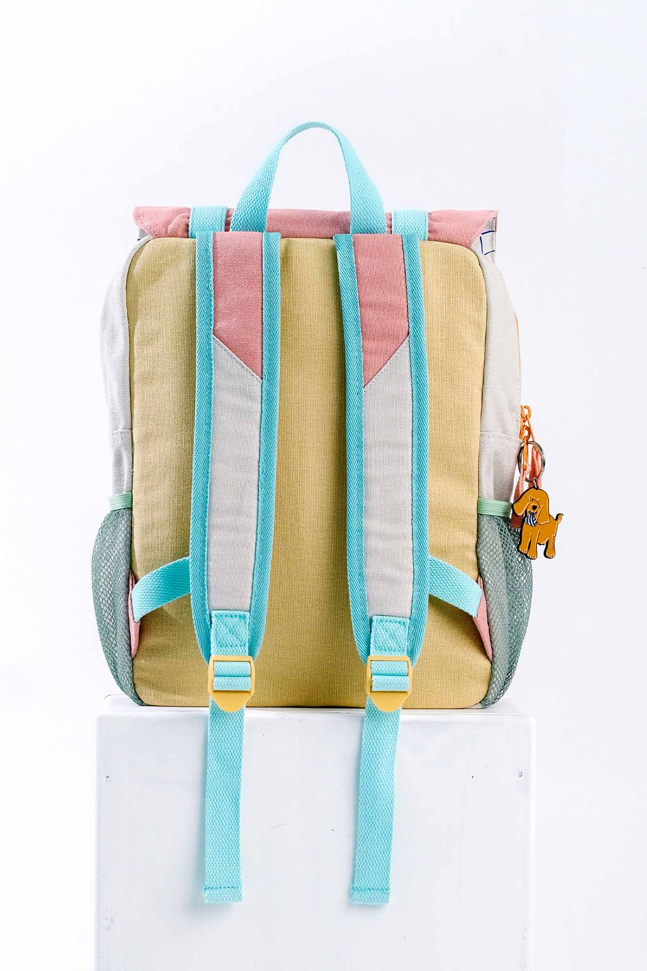Personalisable 365 Backpack Pink Colour Block