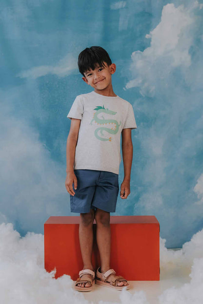 Riding On The Clouds Dragon Tshirt