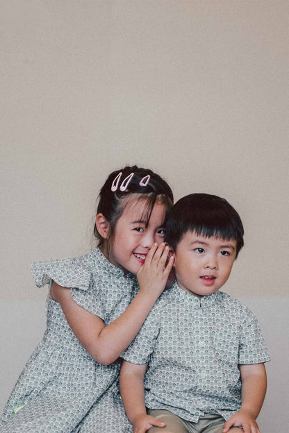 Tulip Row Mandarin Shirt