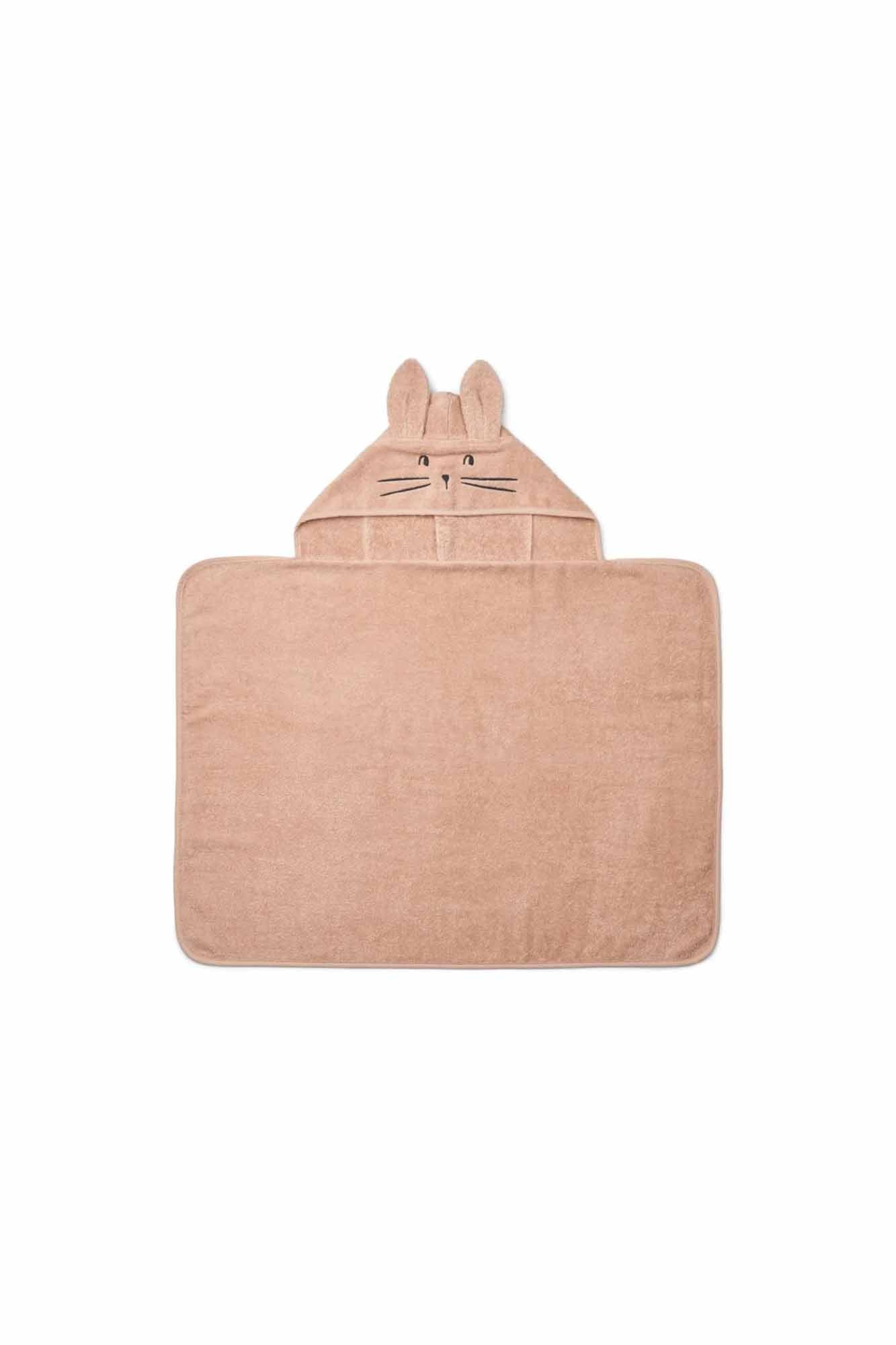 Liewood Pale Tuscany Vilas Rabbit Baby Hooded Towel