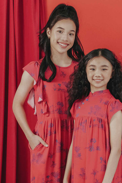 Modern Toile Tweens Holly Jumpsuit