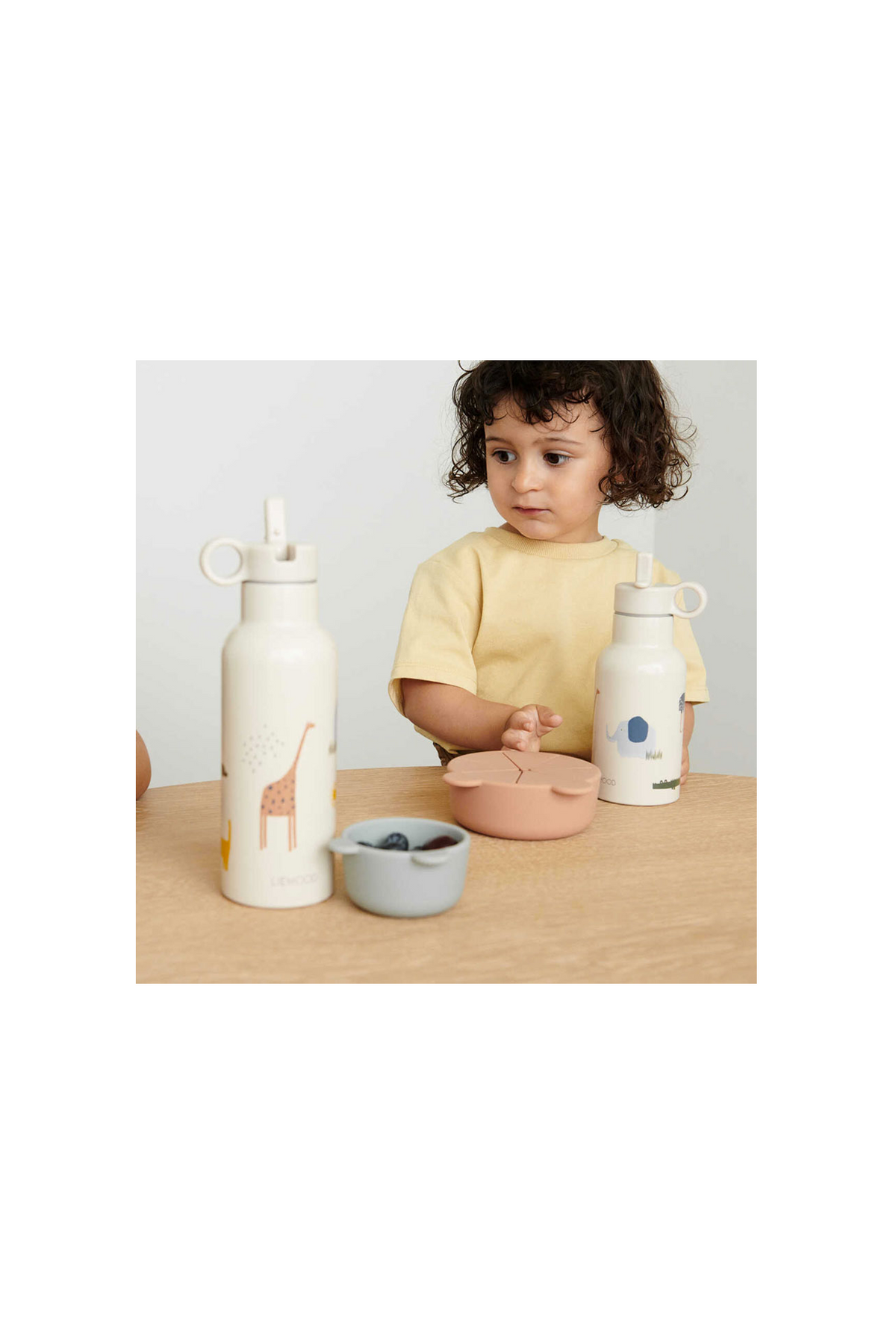 Liewood Safari/ Sandy Mix Falk Water Bottle