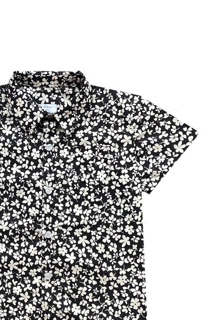 Plum Blossom Collared Shirt