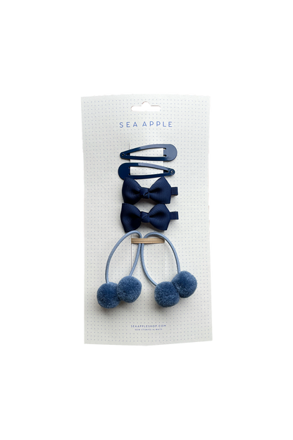 Everyday Hair Accessories Multipack Navy