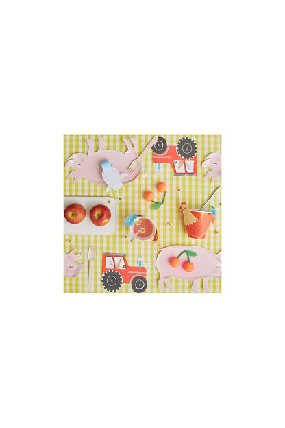 On the Farm Tractor Large Napkins