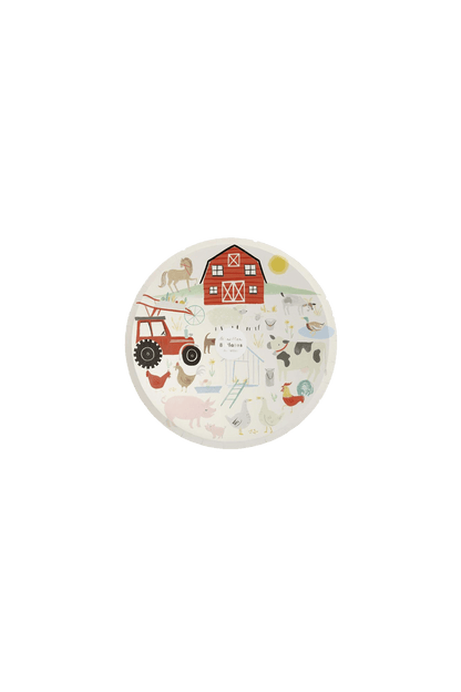 Meri Meri Party On the Farm Dinner Plates